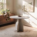 Ver imagem 5 de Mesa Redonda Grid 90cm MDF 4 Lugares Byhouse