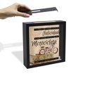 Ver imagem 2 de Cofre Decorativo de Parede Quadro Motocicleta em Aço e Vidroaço