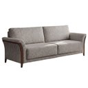 Ver imagem 1 de Sofá Living 2 Lugares Royal 162 cm Pes Madeira Boucle Tce 1018 Moll
