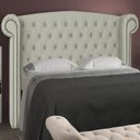 Ver imagem 2 de Cabeceira Solteiro 90 cm Valenn Linho SL 76 Peer