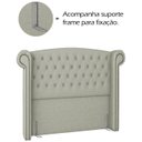 Ver imagem 6 de Cabeceira Solteiro 90 cm Valenn Linho SL 76 Peer