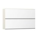 Ver imagem 1 de Armário Basculante Duplo 120cm 2 Portas Lis Legno Crema