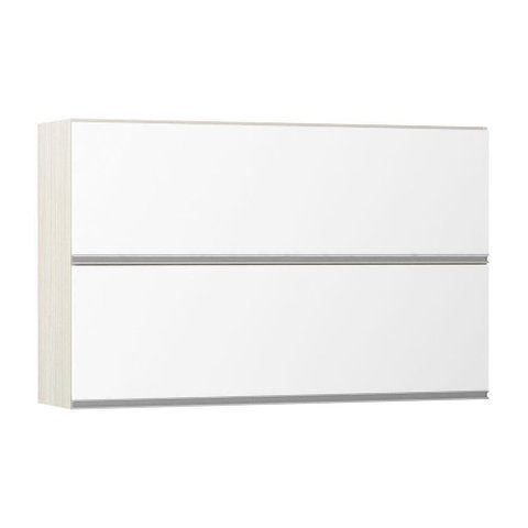 Armário Basculante Duplo 120cm 2 Portas Lis Legno Crema