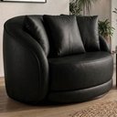Ver imagem 2 de Poltrona Decorativa Maya Base Giratoria Courino Tcs 724 Moll