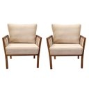 Ver imagem 2 de KIT 2 POLTRONAS DECORATIVA LUXO CALIFÓRNIA DORA BELA Califónia 0119