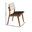 Ver imagem 4 de Conjunto de Mesa de Jantar Zurick Tampo Barril Laminado 240cm 8 Cadeiras Eloá Premium