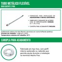 Ver imagem 4 de Tubo Flexível De Alta Vazão 40cm 1/2"M X 3/4"F Haenke