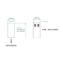 Ver imagem 2 de Duto Especial de Coifa Ilha para Fogatti-Nardelli-Terim 1,60-1,80M Inox