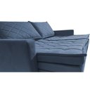 Ver imagem 5 de Sofá sem Caixa Retrátil Baú 1,80m Cama Inbox Marselha Suede Velusoft Azul