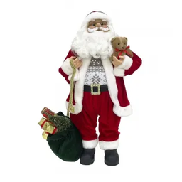 Papai Noel em Pé 60cm Vermelho - 2
