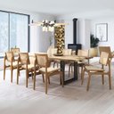 Ver imagem 2 de Cadeira de Madeira Vik Freijó Encosto Tela Sextavada Natural