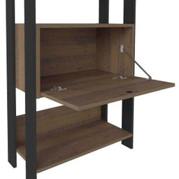 Estante Match Artely Pinho com Preto - 7
