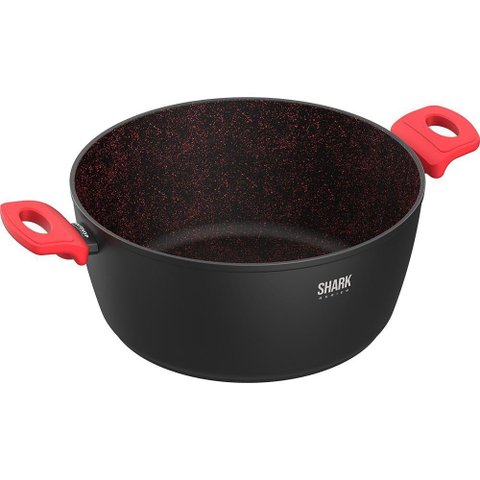 Panela Polishop Ichef Home Family Size Shark Series Vermelha 28cm | Vermelha - Ichef