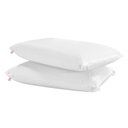 Ver imagem 1 de 2 Capas Protetor De Travesseiro Impermeável Zíper Anti-ácaro Não Faz Barulho Hotelaria