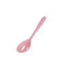Colher Escumadeira Concha Silicone Rosa Cozinha 3un - 2