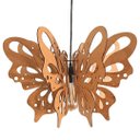 Ver imagem 1 de Luminária Teto tipo Pendente BORBOLETA MDF - Completa