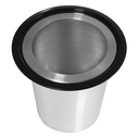 Ver imagem 4 de Lixeira Embutir Pia Cozinha Granito 5l Aluminio Preta