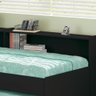 Cama Solteiro Bicama com Estante Ditália Bb-28-29 Preto - 9