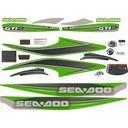 Ver imagem 1 de Kit Adesivo Faixa Jet Ski Seadoo Gti Se 155 2009 Verde