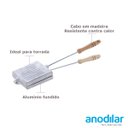 Ver imagem 2 de Chapa Torradeira Simples para Fogão Alumínio Anodilar Camp