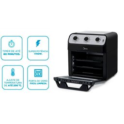 Fritadeira Airfryer + Forno Ovenfryer 12 Litros FFA20P2 Midea - 7