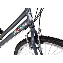 Triciclo Aro 26 Chumbo/Branco - Montagem Hiper - 6