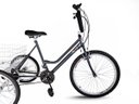 Ver imagem 5 de Triciclo Aro 26 Chumbo/Branco - Montagem Hiper