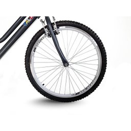 Triciclo Aro 26 Chumbo/Branco - Montagem Hiper - 4
