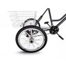 Triciclo Aro 26 Chumbo/Branco - Montagem Hiper - 9