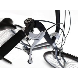 Triciclo Aro 26 Chumbo/Branco - Montagem Hiper - 10