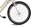 Ver imagem 4 de Triciclo Retrô Aro 26 - Creme/Marrom - Montagem Hiper