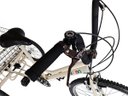 Ver imagem 5 de Triciclo Retrô Aro 26 - Creme/Marrom - Montagem Hiper