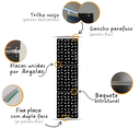 Ver imagem 4 de Painel Biombo Divisória Ambiente Decorativo 70x245 Preto