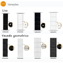 Ver imagem 3 de Painel Biombo Divisória Ambiente Decorativo 70x245 Preto