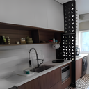 Ver imagem 1 de Painel Biombo Divisória Ambiente Decorativo 70x245 Preto