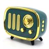 Caixa de Som Estilo Rádio Antigo Retro Bluetooth USB Card - 1
