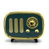 Caixa de Som Estilo Rádio Antigo Retro Bluetooth USB Card - 2
