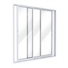 Porta de Alumínio de Correr Lateral 3 Folhas 215x200 Lucasa Ideale - 1