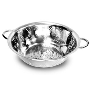 ESCORREDOR DE MACARRÃO INOX 24CM