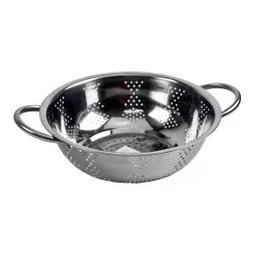 ESCORREDOR DE MACARRÃO INOX 24CM - 2