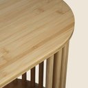 Ver imagem 3 de Rack Naturalle Bambu 150x41cm - a\Casa Rack Naturalle 150x41cm - a\Casa