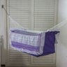 Rede Berço para Bebê Lilás - 1