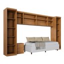 Ver imagem 3 de Guarda Roupa Modulado Dallas com 6 Módulos 8 Portas de Bater 3 Gavetas