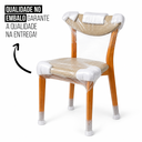 Ver imagem 7 de Kit 6 Cadeira de Jantar Madeira Maciça Floripa Estofada Premium Ergonomica Confortável Di Franco