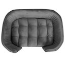 Ver imagem 3 de Poltrona Cama Pet Hannah Luxo - Suede Cinza