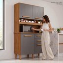 Ver imagem 5 de Armário para Cozinha 4 Portas 2 Gavetas Isis