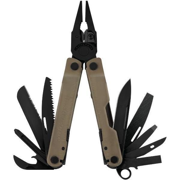 Alicate Leatherman Rebar Cor Coyote com 17 Funções