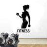 Adesivo de Parede Fitness Mod01:36 X 70 Cm - 1