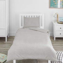 Capa Duvet Percal para Edredom Solteiro 180x240cm c/ Zíper- Bege + Fronha FASTLAR Capa Duvet Solteir - 2