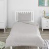 Capa Duvet Percal para Edredom Solteiro 180x240cm c/ Zíper- Bege + Fronha FASTLAR Capa Duvet Solteir - 2